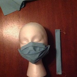 Mask - 2 face Mask homemade shop towel